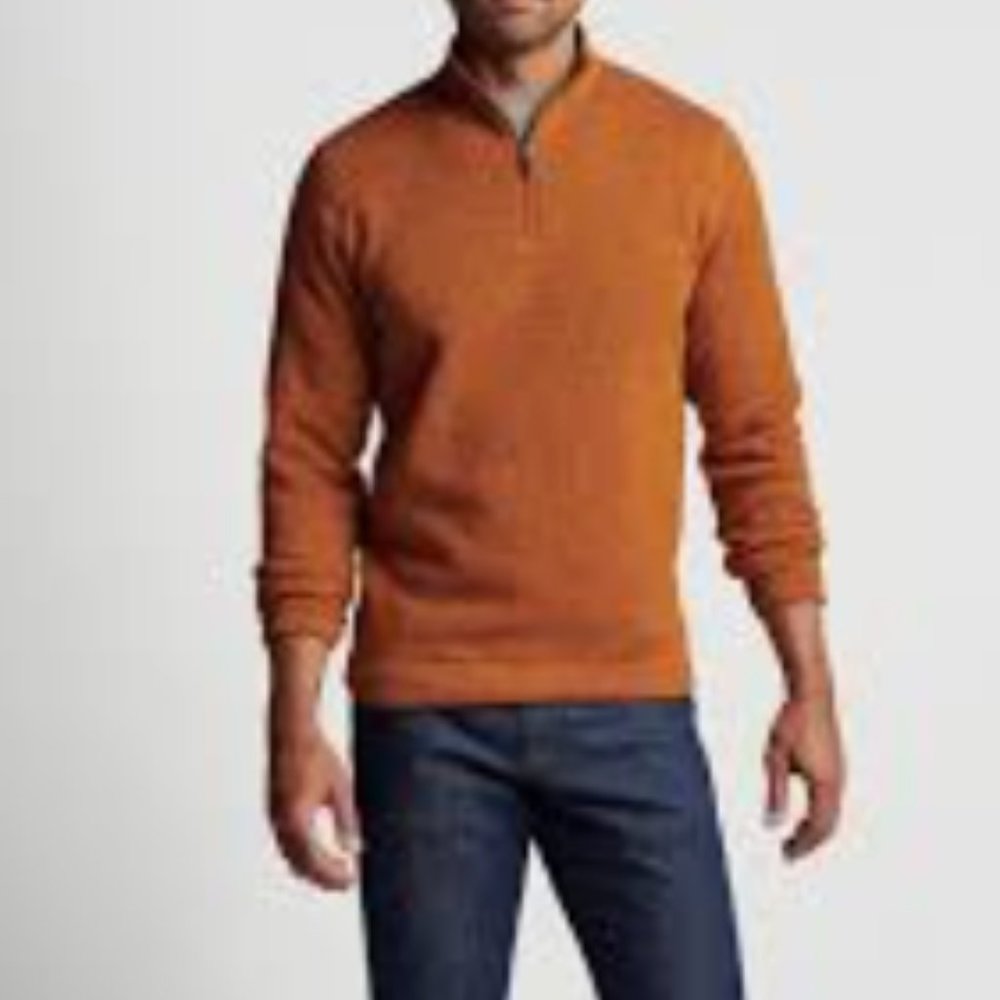 Peter Millar Crown Fleece Quarter-Zip Pullover - Picture 2 of 9